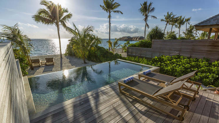 Beach Sunset Pool Villas
